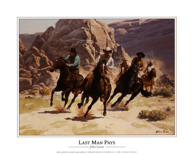 Last Man Pays by John Leone Pricing Limited Edition Print image