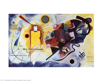 Jaune Rouge Bleu, 1925 by Wassily Kandinsky Pricing Limited Edition Print image