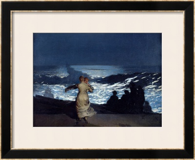Summer Night, 1890 by Winslow Homer Pricing Limited Edition Print image
