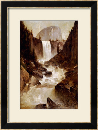 Vernal Falls, Yosemite, 1889 by Thomas Hill Pricing Limited Edition Print image