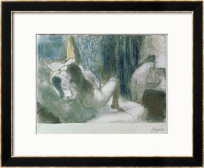 The Brothel, Circa 1879 by Edgar Degas Pricing Limited Edition Print image