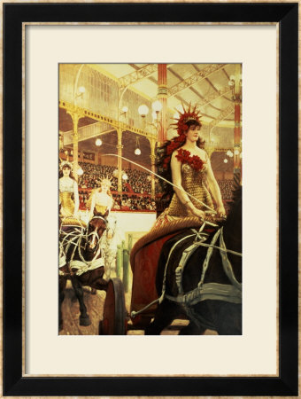 The Ladies Of The Cars, 1883-5 by James Tissot Pricing Limited Edition Print image