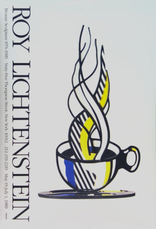 Cup And Saucer by Roy Lichtenstein Pricing Limited Edition Print image