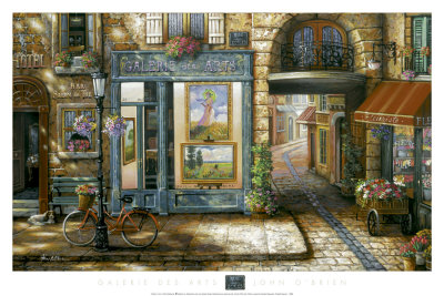 Galerie Des Arts by John O'brien Pricing Limited Edition Print image