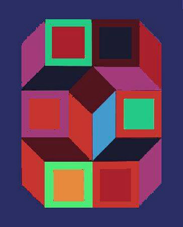 Xico Ii by Victor Vasarely Pricing Limited Edition Print image