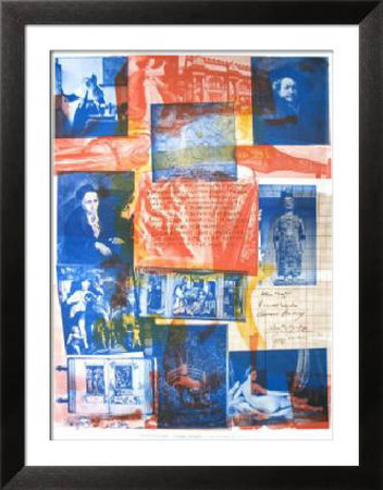 100 Years Treasury Of The Conscience Of Man, 1970 by Robert Rauschenberg Pricing Limited Edition Print image