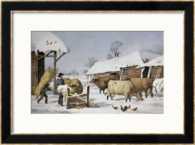 The Farm Yard by Currier & Ives Pricing Limited Edition Print image
