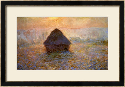 Haystacks, Sun On The Mist by Claude Monet Pricing Limited Edition Print image