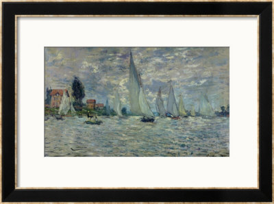 The Boats, Or Regatta At Argenteuil, Circa 1874 by Claude Monet Pricing Limited Edition Print image