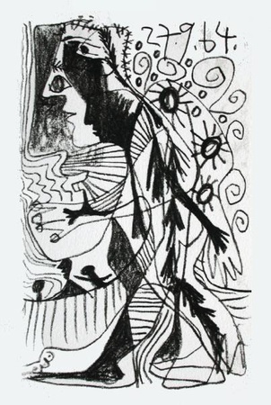 Le Gout Du Bonheur 38 by Pablo Picasso Pricing Limited Edition Print image