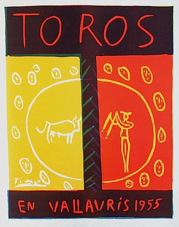 Af 1955 - Toros En Vallauris by Pablo Picasso Pricing Limited Edition Print image