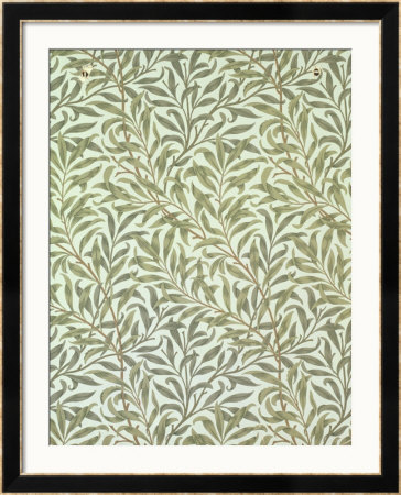 Willow Bough Wallpaper Design, 1887 by William Morris Pricing Limited Edition Print image