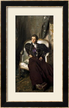 Portrait Of Miss Alice Brisbane Thursby, 1898 by John Singer Sargent Pricing Limited Edition Print image