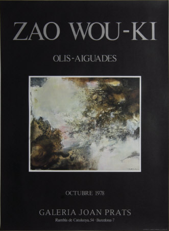 Olis - Agvades 1978 by Zao Wou-Ki Pricing Limited Edition Print image