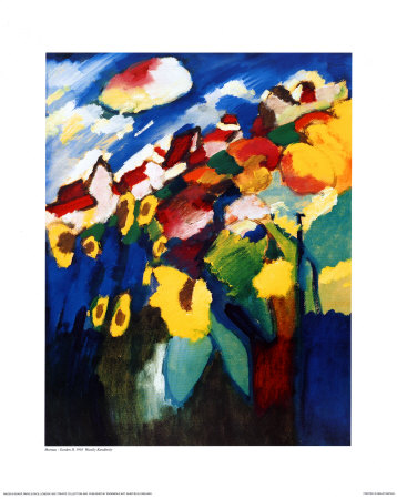 Murnau Garten Ii by Wassily Kandinsky Pricing Limited Edition Print image