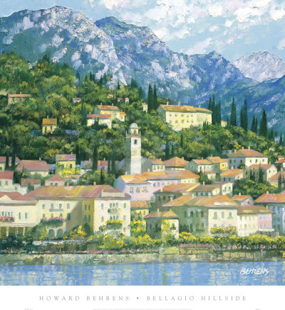 Bellagio Hillside by Howard Behrens Pricing Limited Edition Print image