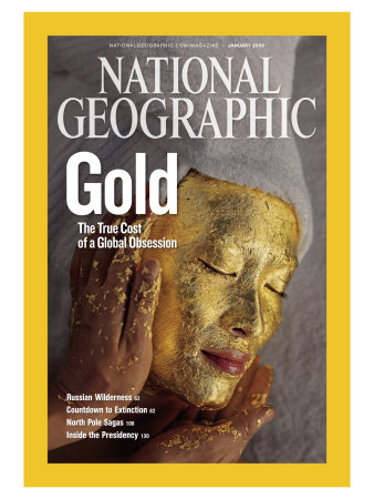 Cover Of The January, 2009 Issue Of National Geographic Magazine by Robert Clark Pricing Limited Edition Print image