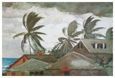 Hurricane, Bahamas, C.1898 by Winslow Homer Pricing Limited Edition Print image