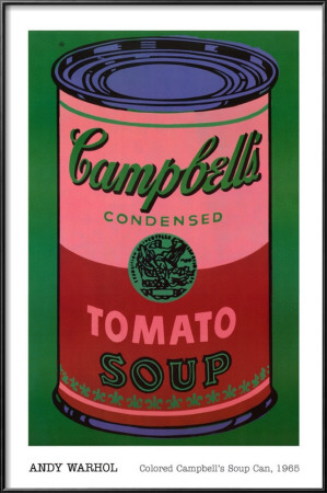 Colored Campbell's Soup Can by Andy Warhol Pricing Limited Edition Print image
