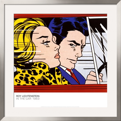 In The Car, C.1963 by Roy Lichtenstein Pricing Limited Edition Print image