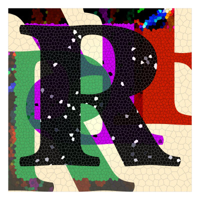 Letter R by Miguel Paredes Pricing Limited Edition Print image