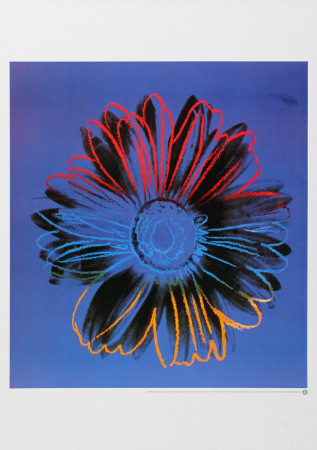 Daisy Blue by Andy Warhol Pricing Limited Edition Print image