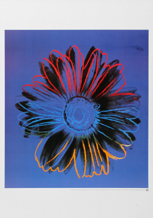 Daisy Blue by Andy Warhol Pricing Limited Edition Print image
