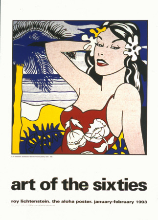 Aloha, From Art Of The Sixties by Roy Lichtenstein Pricing Limited Edition Print image