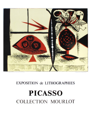 Composition Au Vase De Fleurs by Pablo Picasso Pricing Limited Edition Print image