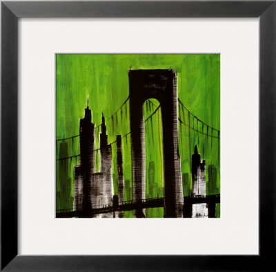 Green Cityscape by Paul Brent Pricing Limited Edition Print image
