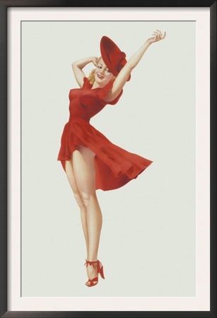 Varga Girl, September 1941 by Alberto Vargas Pricing Limited Edition Print image