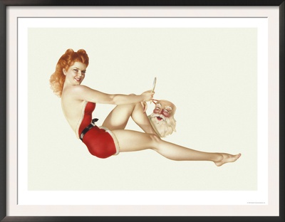 Varga Girl, December 1942 by Alberto Vargas Pricing Limited Edition Print image