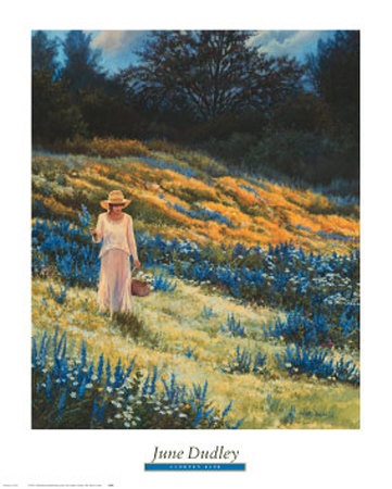 Country Blue by June Dudley Pricing Limited Edition Print image
