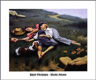 Best Friends by Mark Arian Pricing Limited Edition Print image
