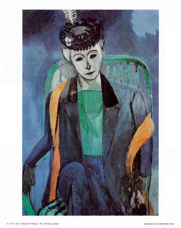 Portrait Of Mme. Matisse by Henri Matisse Pricing Limited Edition Print image