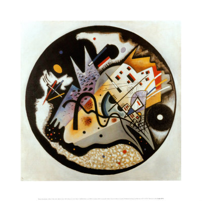 In The Black Circle, 1923 by Wassily Kandinsky Pricing Limited Edition Print image