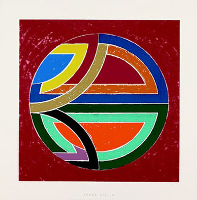 Sinerli Variations Squared Colored Groun by Frank Stella Pricing Limited Edition Print image
