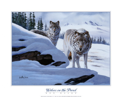 Wolves On The Prowl by Don Balke Pricing Limited Edition Print image
