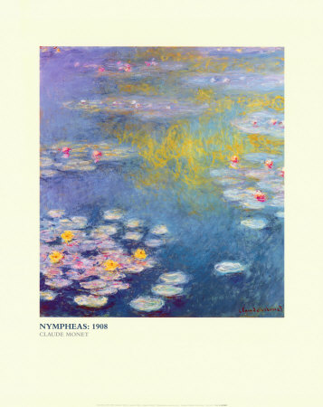 Nympheas, 1908 by Claude Monet Pricing Limited Edition Print image