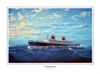 Ss United States by James Flood Pricing Limited Edition Print image
