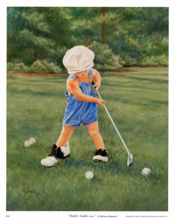 Daddy's Caddie by Barbara Shipman Pricing Limited Edition Print image
