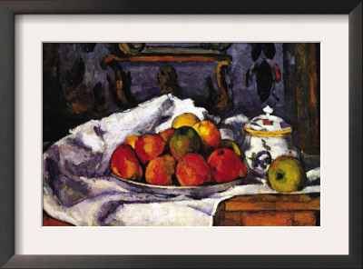 Still Life Bowl Of Apples by Paul Cezanne Pricing Limited Edition Print image