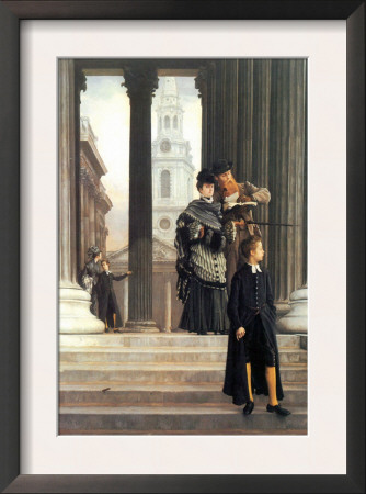 Visitors In London by James Tissot Pricing Limited Edition Print image