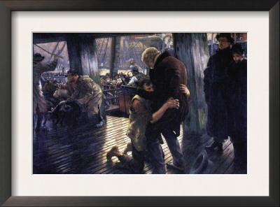The Prodigal Son In Modern Life - The Return by James Tissot Pricing Limited Edition Print image