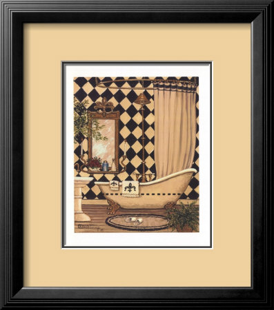 Elegant Bath I by Janet Kruskamp Pricing Limited Edition Print image