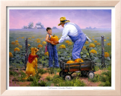 Grandpa's Pumpkins by Jack Sorenson Pricing Limited Edition Print image