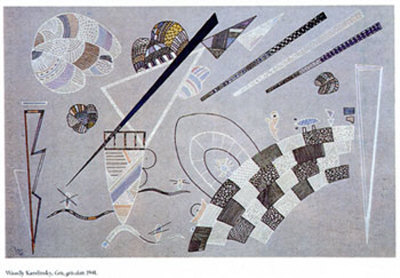 Gris, Gris Clair, 1941 by Wassily Kandinsky Pricing Limited Edition Print image