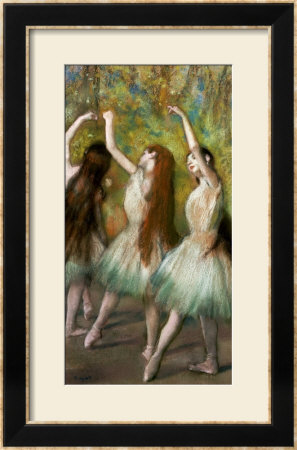 Green Dancers, 1878 by Edgar Degas Pricing Limited Edition Print image