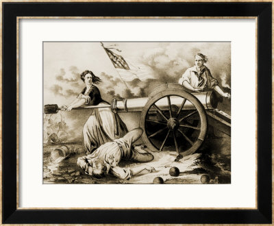 Molly Pitcher, Heroine Of Monmouth by Currier & Ives Pricing Limited Edition Print image