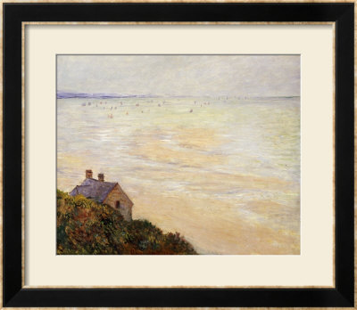The Hut At Trouville, Low Tide, 1881 by Claude Monet Pricing Limited Edition Print image